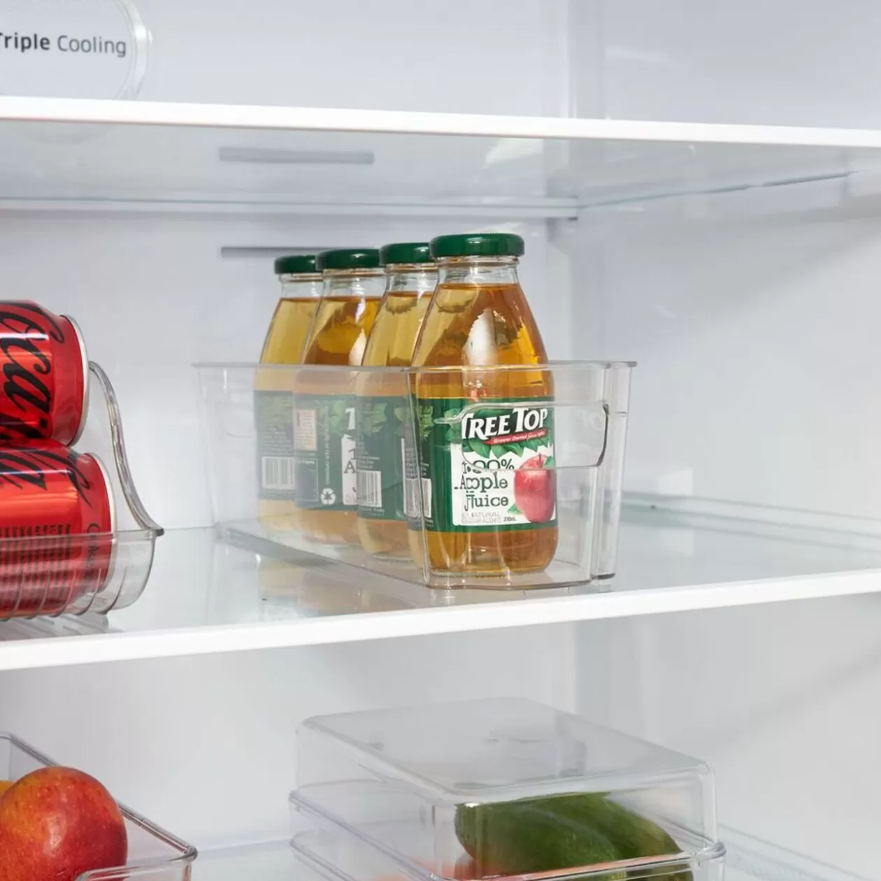 Gifi Bac de rangement pour frigo 3,5L - L.37x11xH9,7cm< Rangement De Cuisine