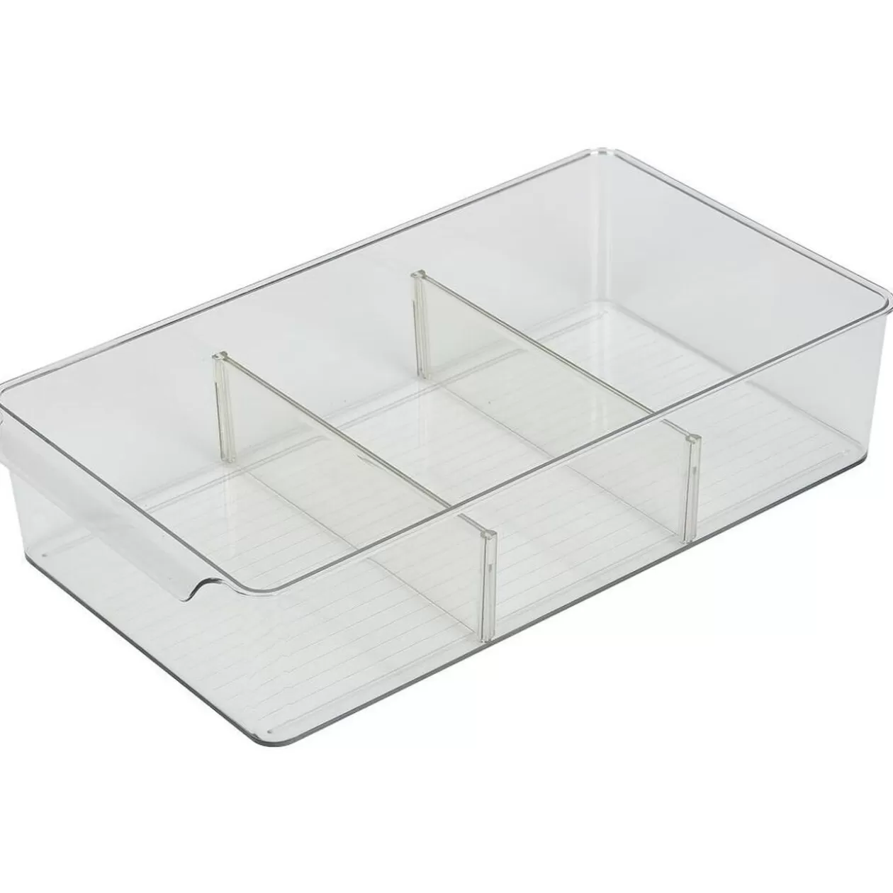Gifi Bac de rangement transparent pour frigo L.36,5x20,5xH8,1cm< Rangement De Cuisine