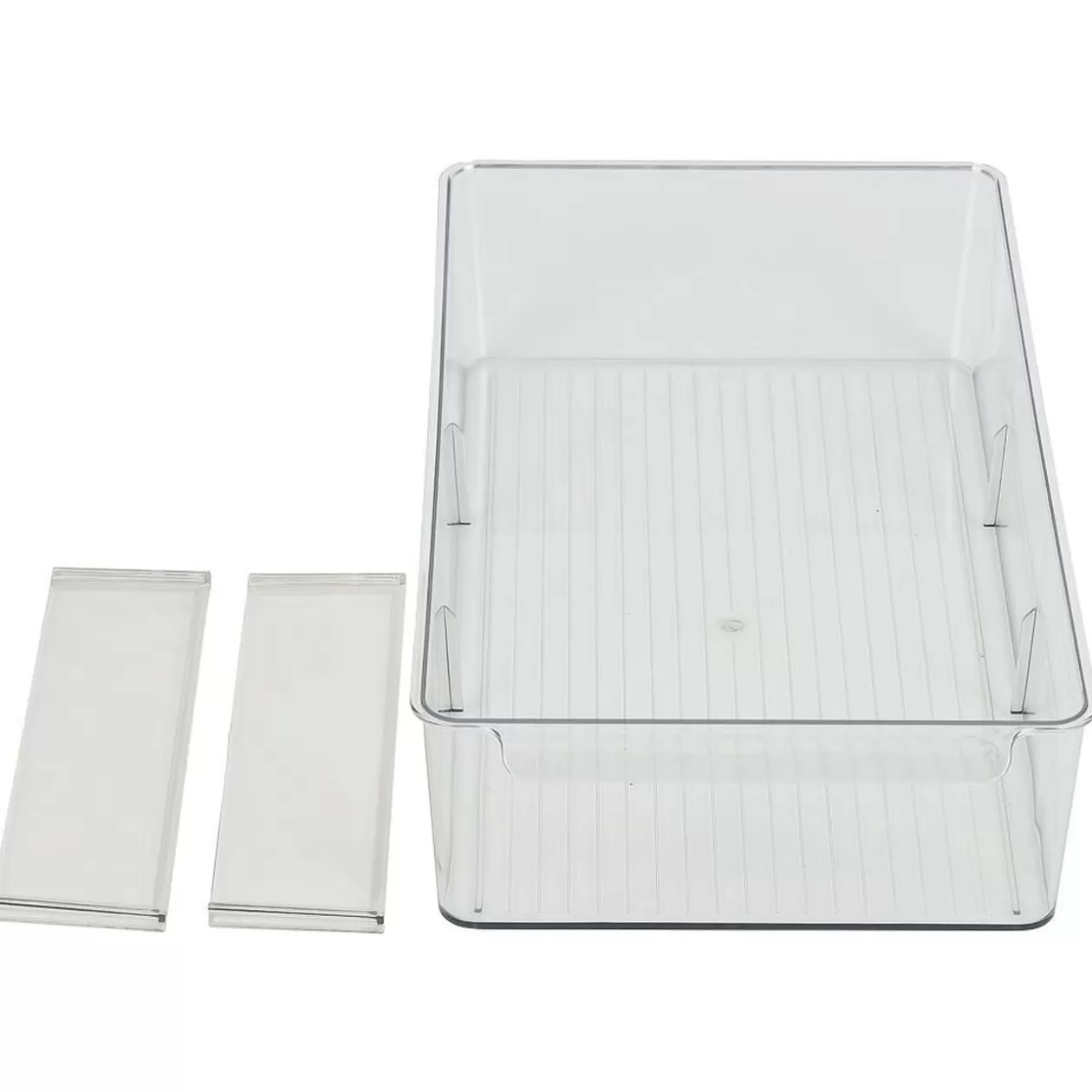 Gifi Bac de rangement transparent pour frigo L.36,5x20,5xH8,1cm< Rangement De Cuisine