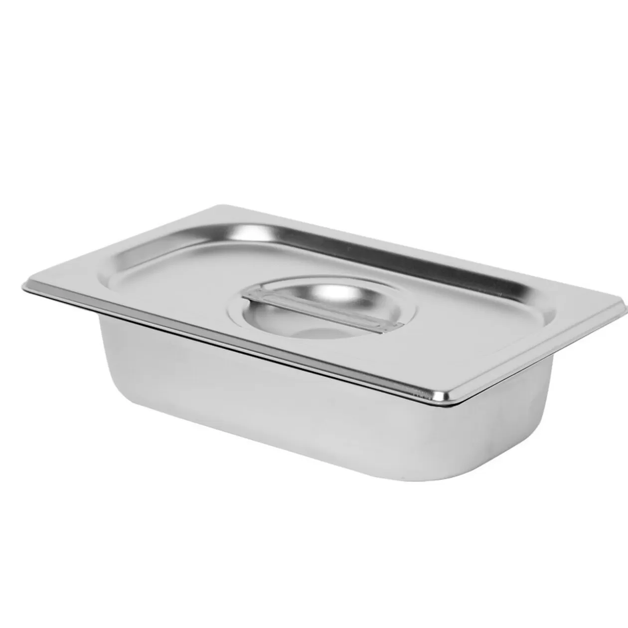 Gifi Bac inox avec couvercle préparation conservation L.26,5 cm< Préparation Culinaire