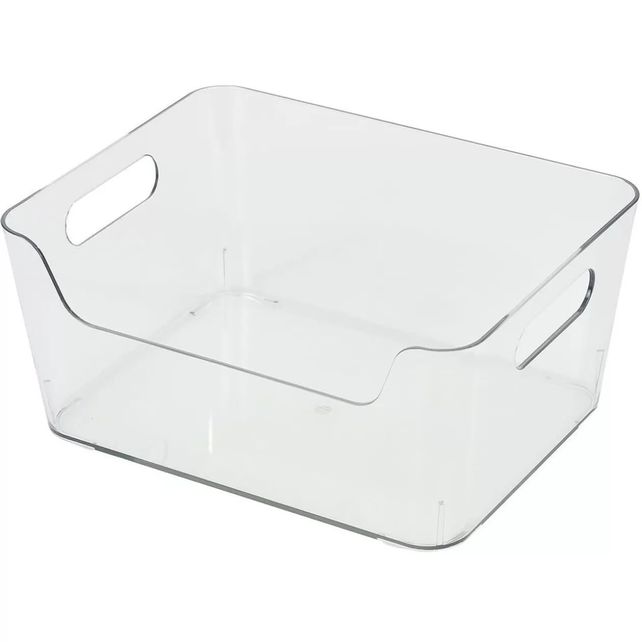 Gifi Bac rangement frigo 3,5L plastique transparent 22,4x17,3xH10cm< Rangement De Cuisine