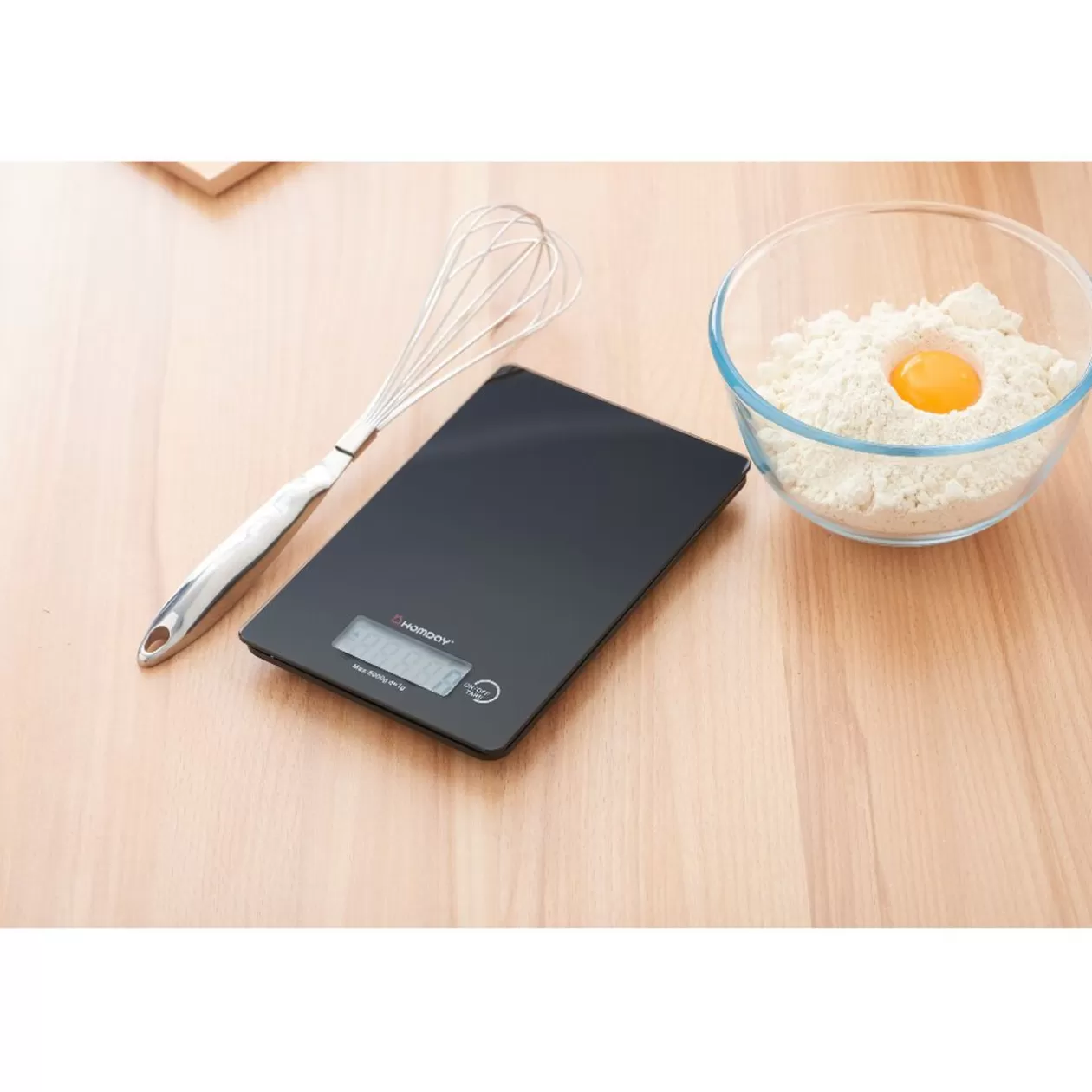 Gifi Balance de cuisine électronique Homday noir< Préparation Culinaire