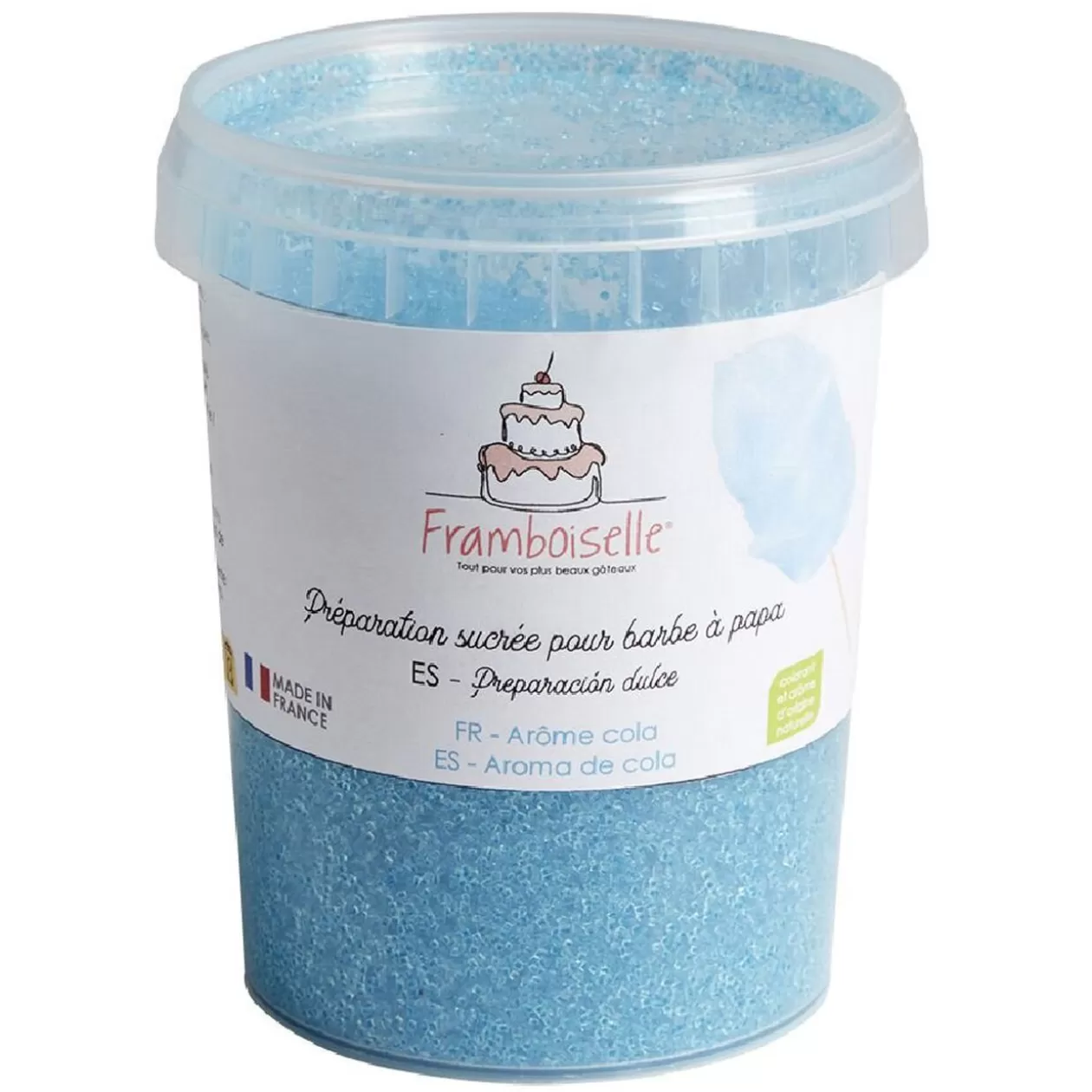 Gifi Barbe à papa sucrée bleu 350g< Préparation Culinaire