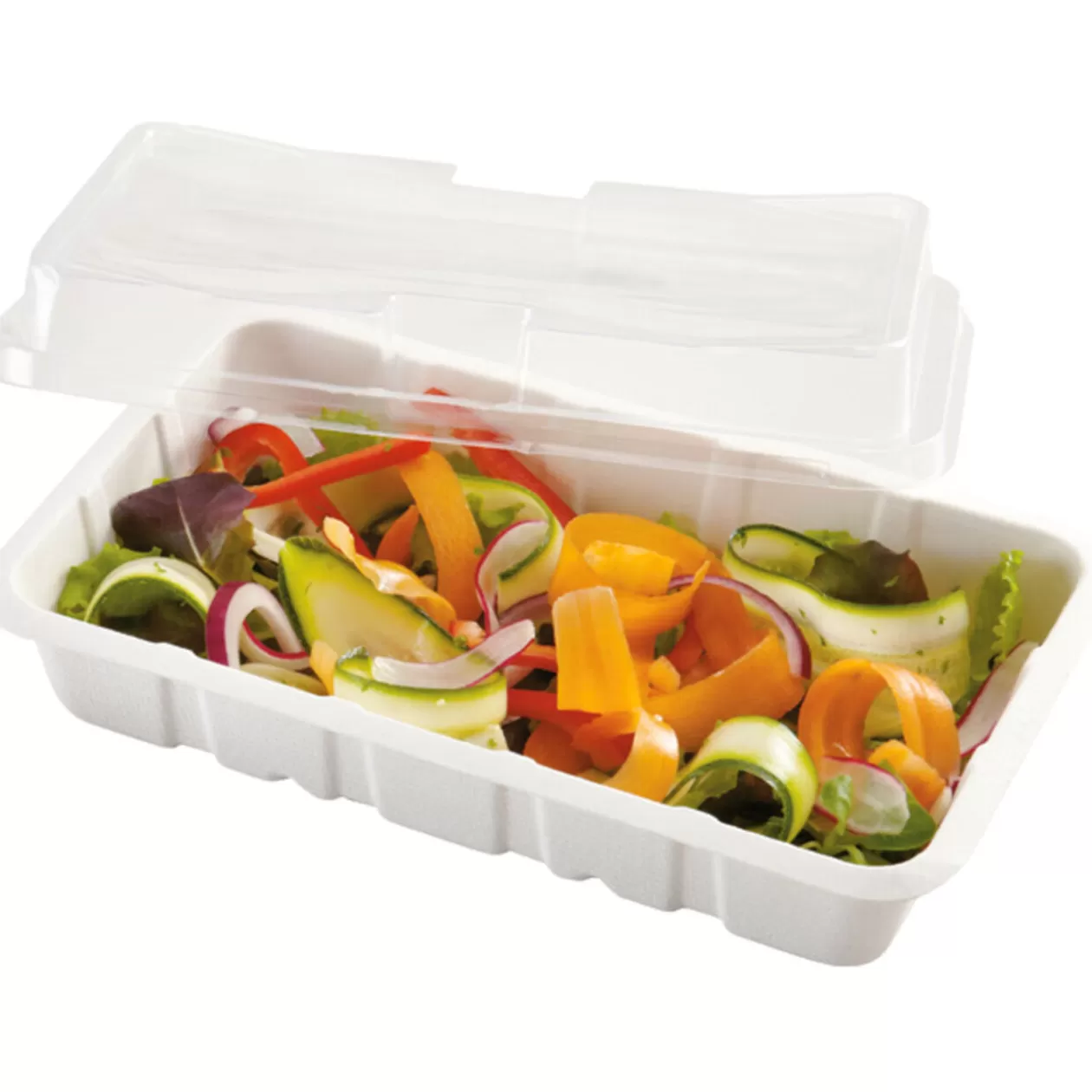 Gifi Barquette avec couvercle jetable x4< Conservation Alimentaire