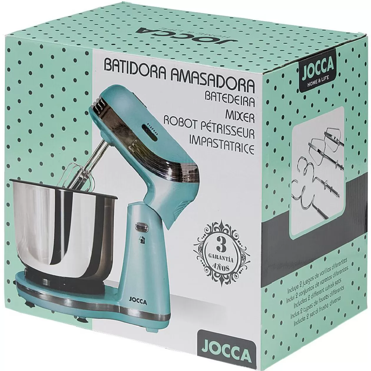 Gifi Batteur électrique Jocca acier< Petit Électroménager