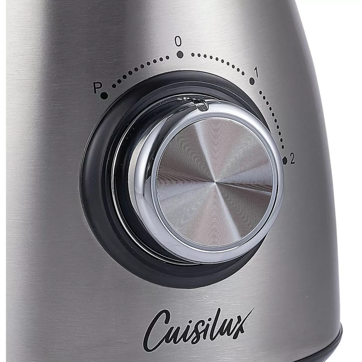 Gifi Blender en inox et bol en verre gradué 1,5 L< Petit Électroménager