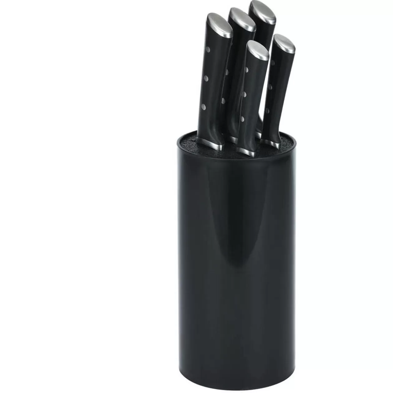 Gifi Bloc couteaux universel rond noir< Préparation Culinaire