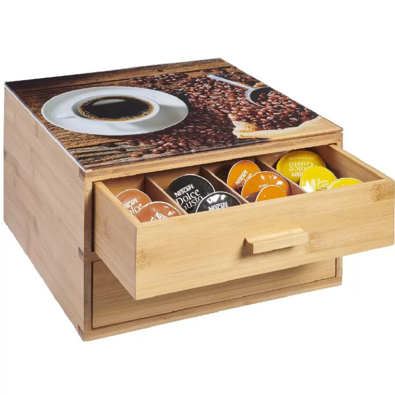 Gifi Bloc tiroirs à dosettes 2 niveaux< Rangement De Cuisine