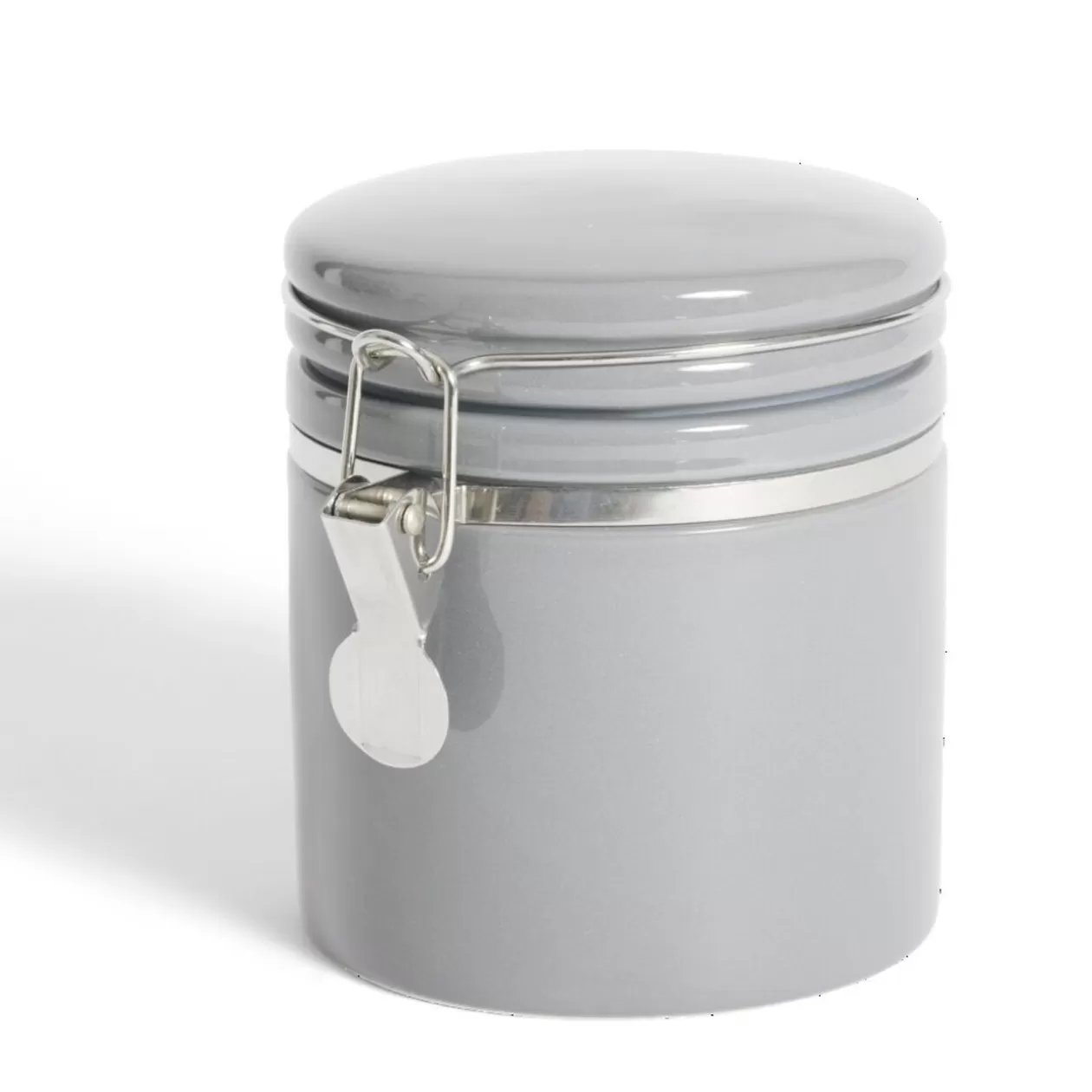 Gifi Bocal en céramique avec clip en métal Ø10xH13cm< Conservation Alimentaire