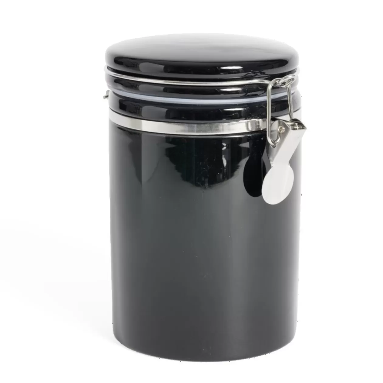 Gifi Bocal en céramique avec clip en métal Ø10xH16,5cm< Conservation Alimentaire