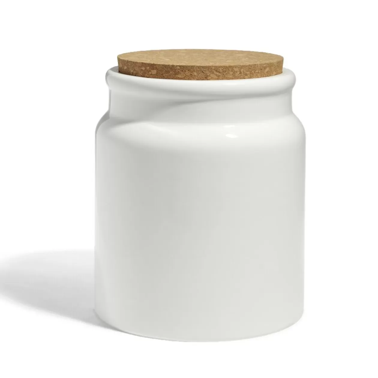 Gifi Bocal en céramique avec couvercle en liège Ø14,5xH17cm< Conservation Alimentaire