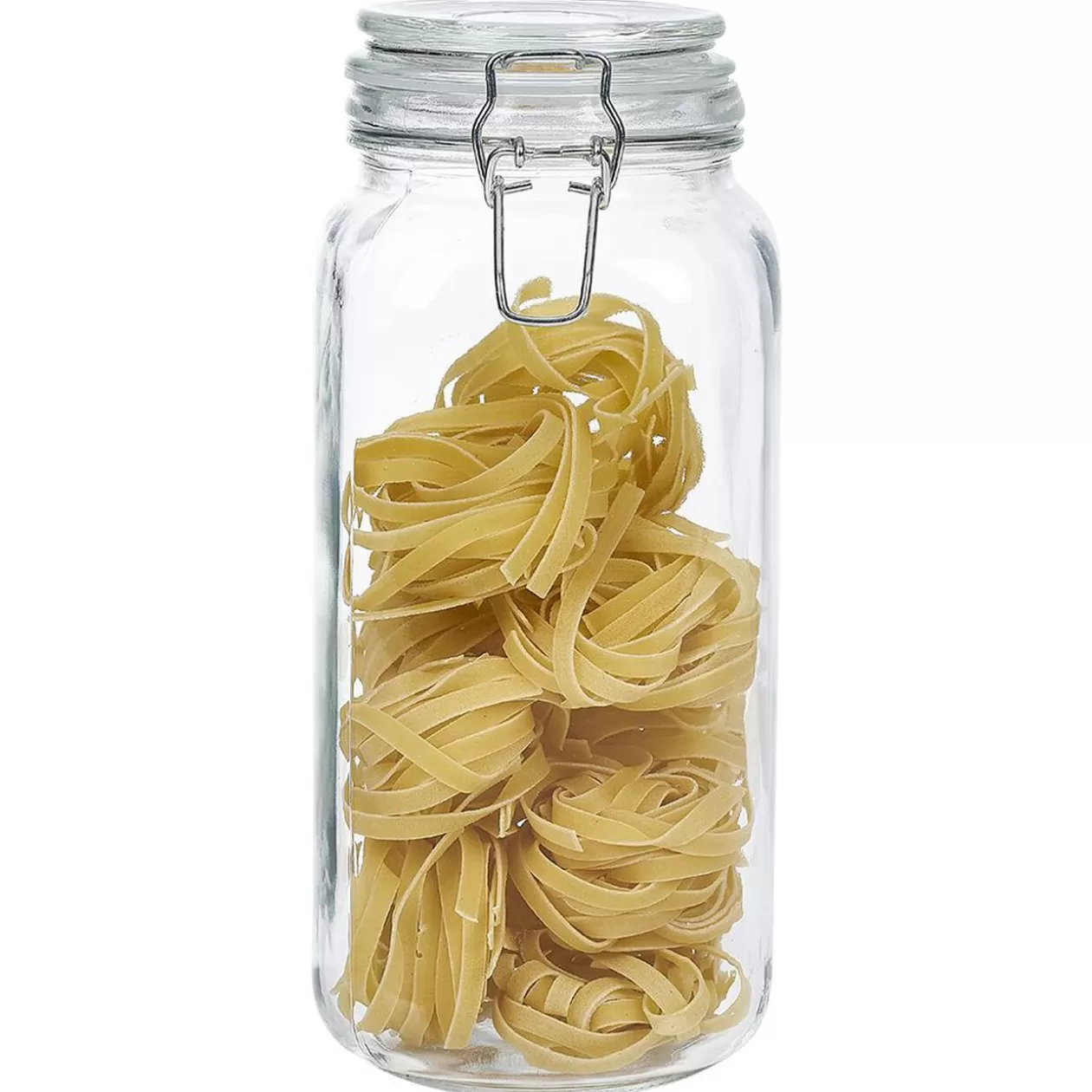 Gifi Bocal en verre avec couvercle à charnière 2,2 L< Conservation Alimentaire