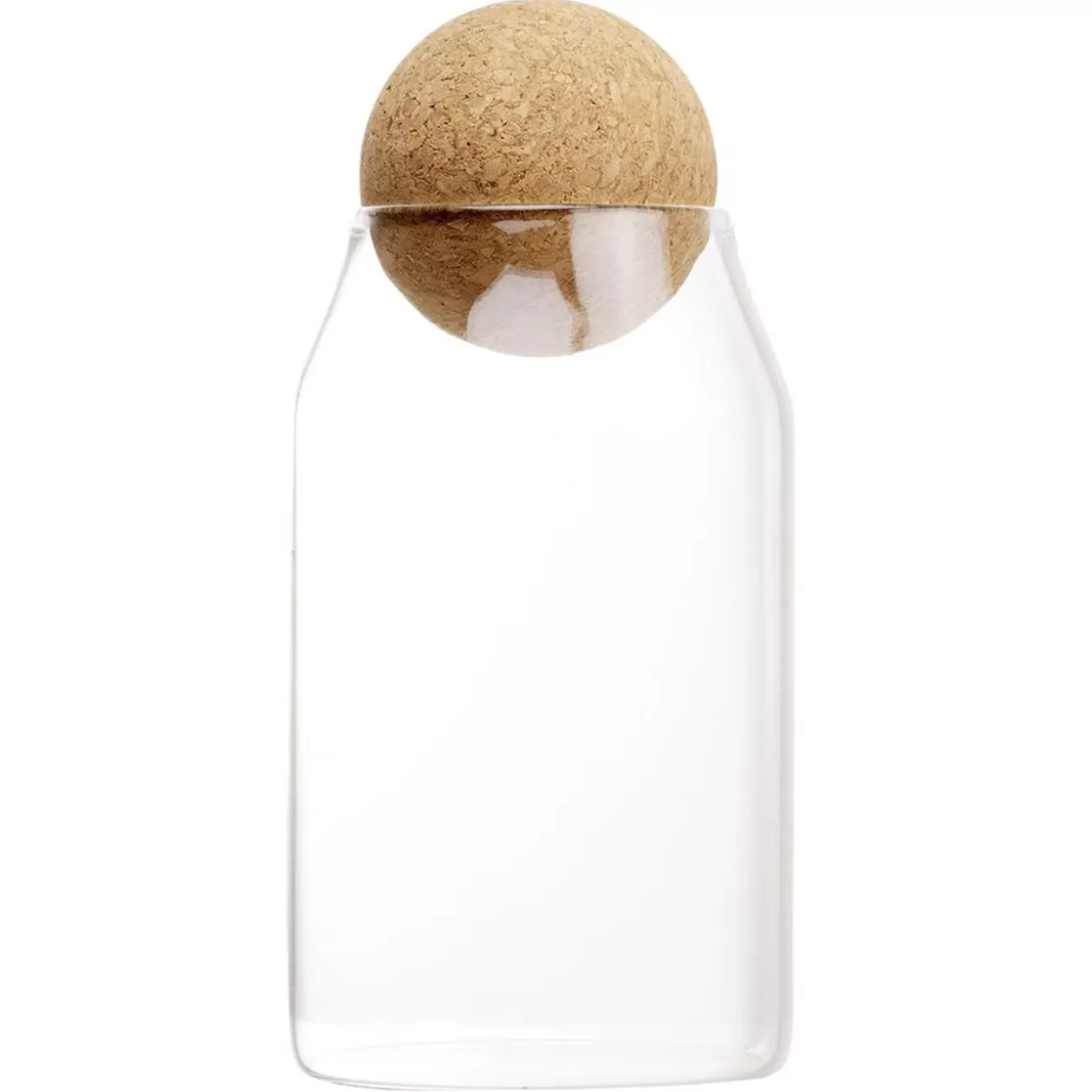 Gifi Bocal en verre avec couvercle en liège70 cl< Conservation Alimentaire
