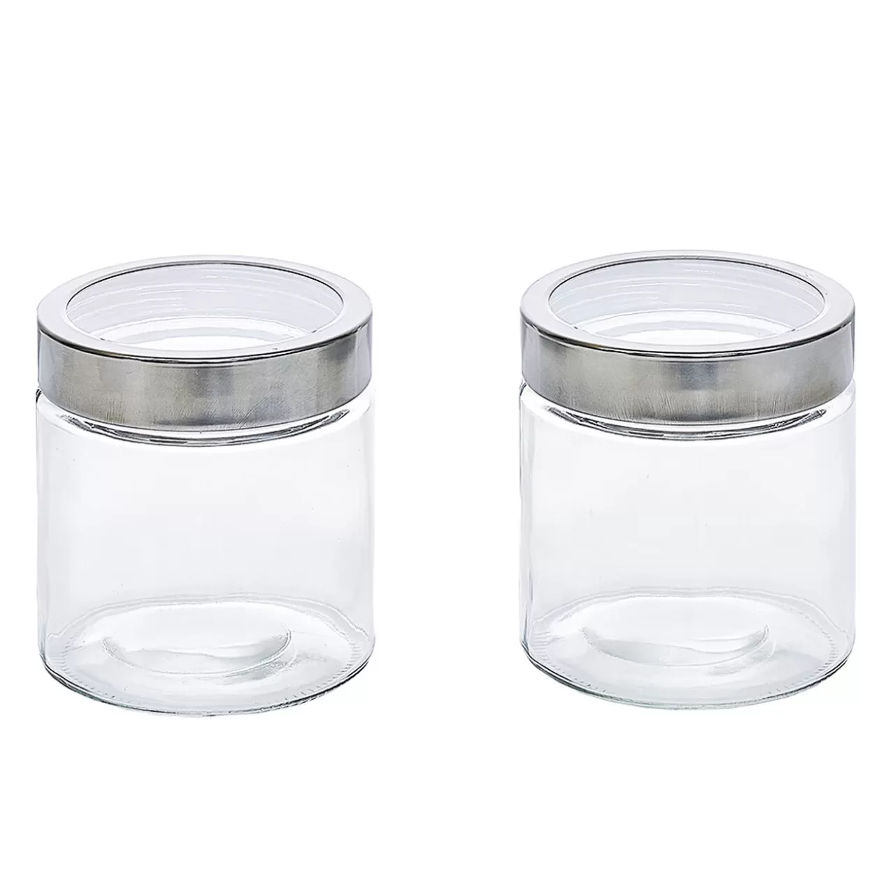 Gifi Bocal en verre avec couvercle hermétique 800 ml x2< Conservation Alimentaire