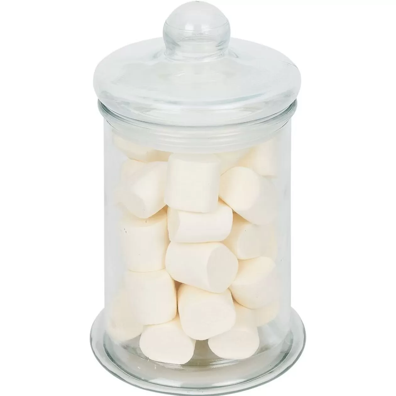Gifi Bocal en verre transparent avec couvercle hermétique 1,75L - H.19cm< Conservation Alimentaire