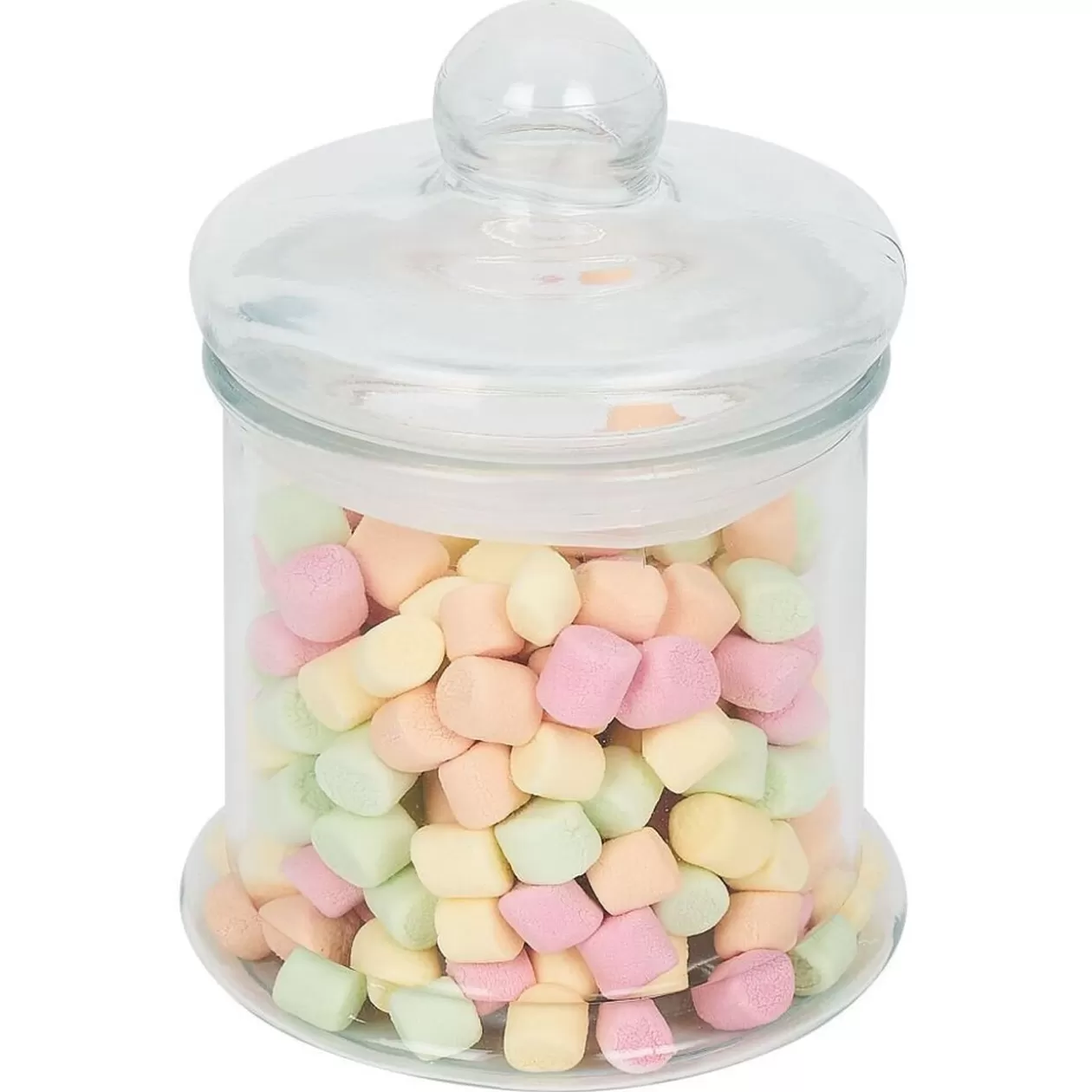 Gifi Bocal en verre transparent avec couvercle hermétique 2,2L - H.23,5cm< Conservation Alimentaire