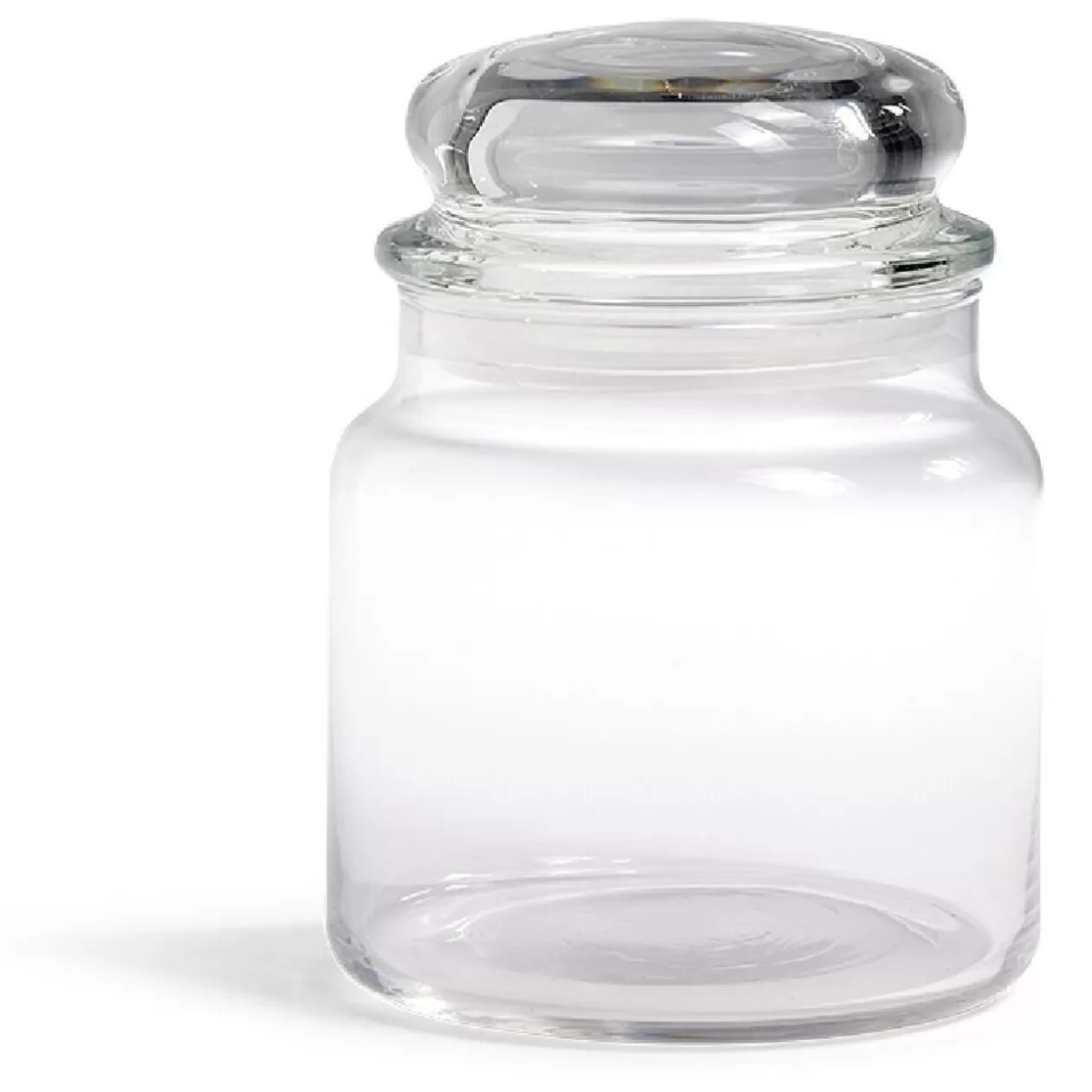 Gifi Bocal en verre transparent avec couvercle hermétique 500ml - H.13cm< Conservation Alimentaire