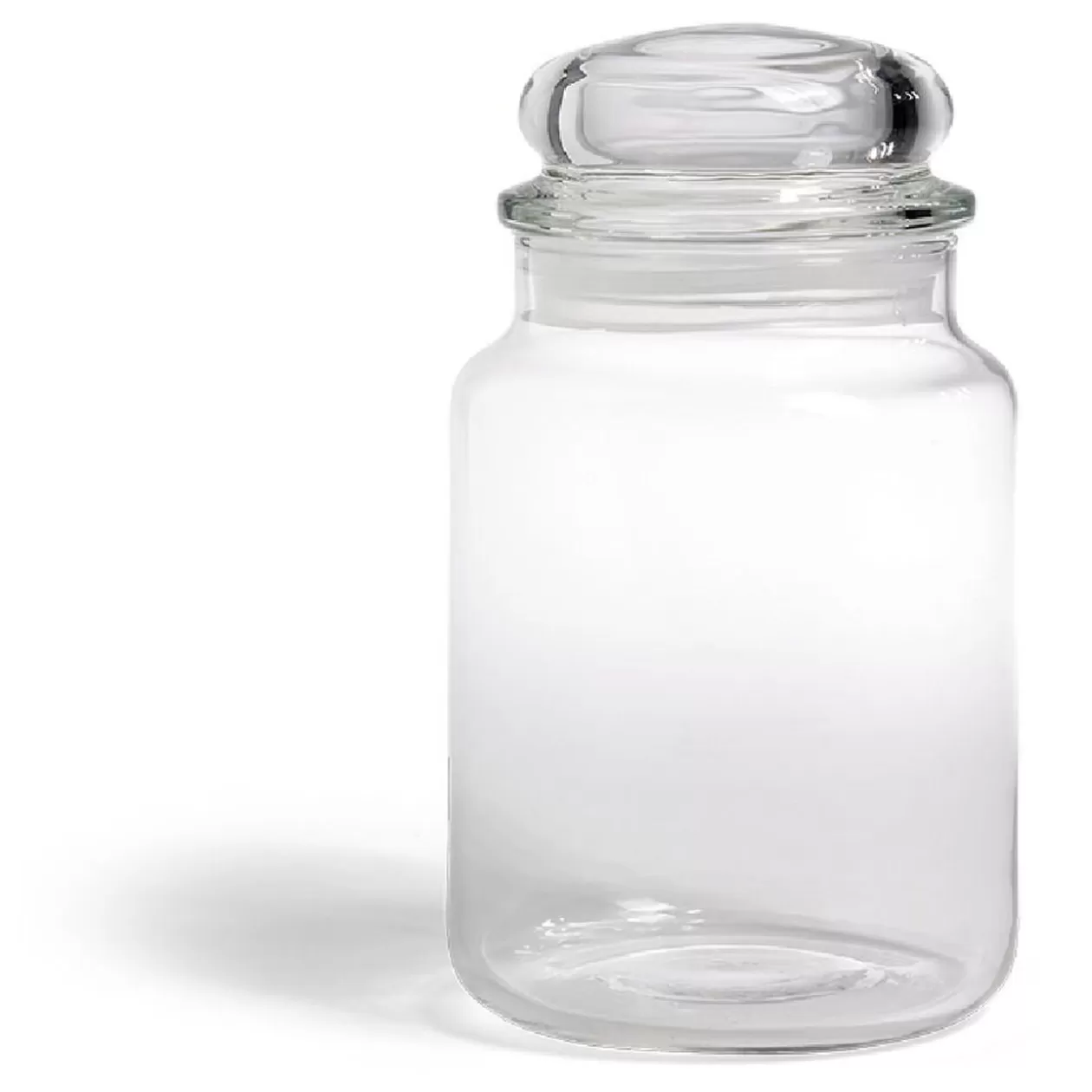 Gifi Bocal en verre transparent avec couvercle hermétique 800ml - H.17cm< Conservation Alimentaire