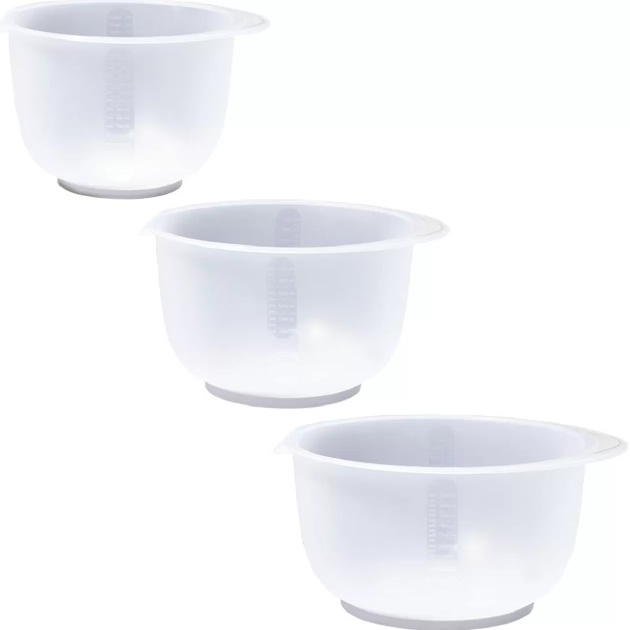 Gifi Bol à mixer antidérapant x3 transparent< Préparation Culinaire