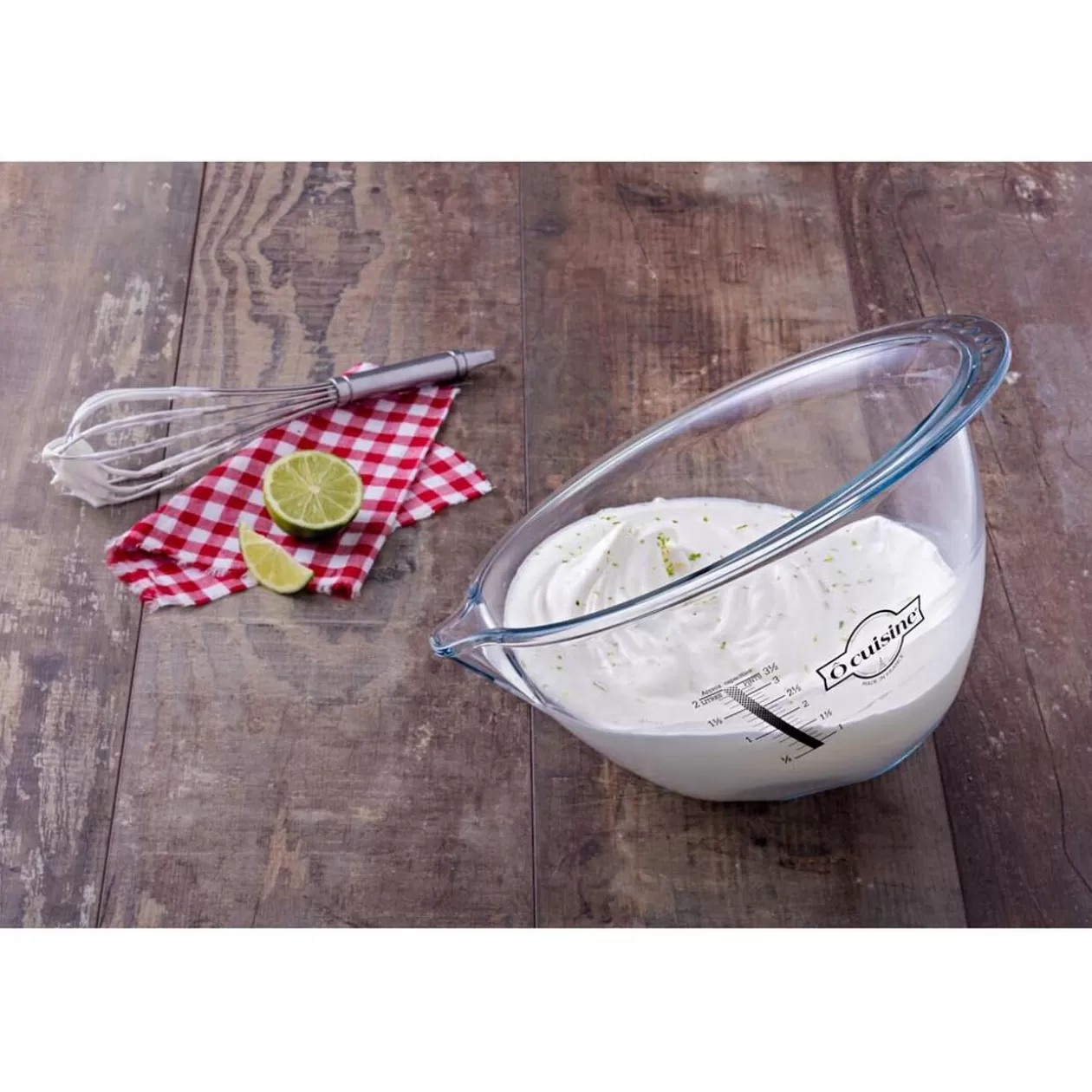Gifi Bol à mixer gradué Ocuisine verre transparent< Préparation Culinaire