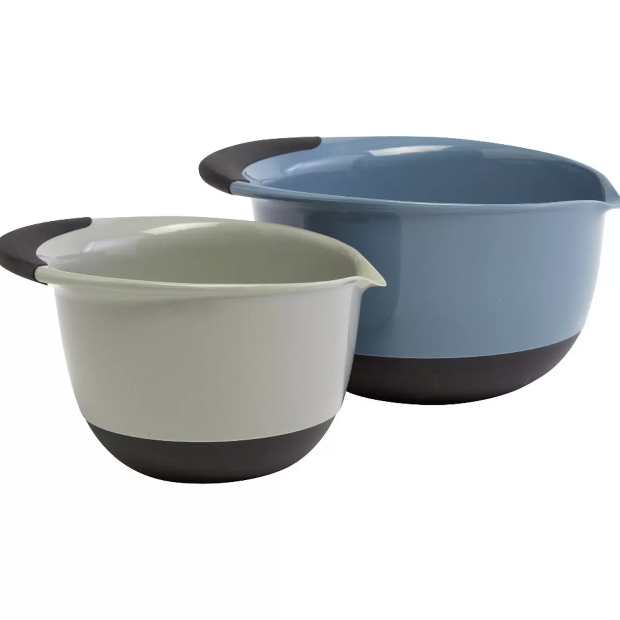 Bol à mixer gris et bleu x2>Gifi Discount