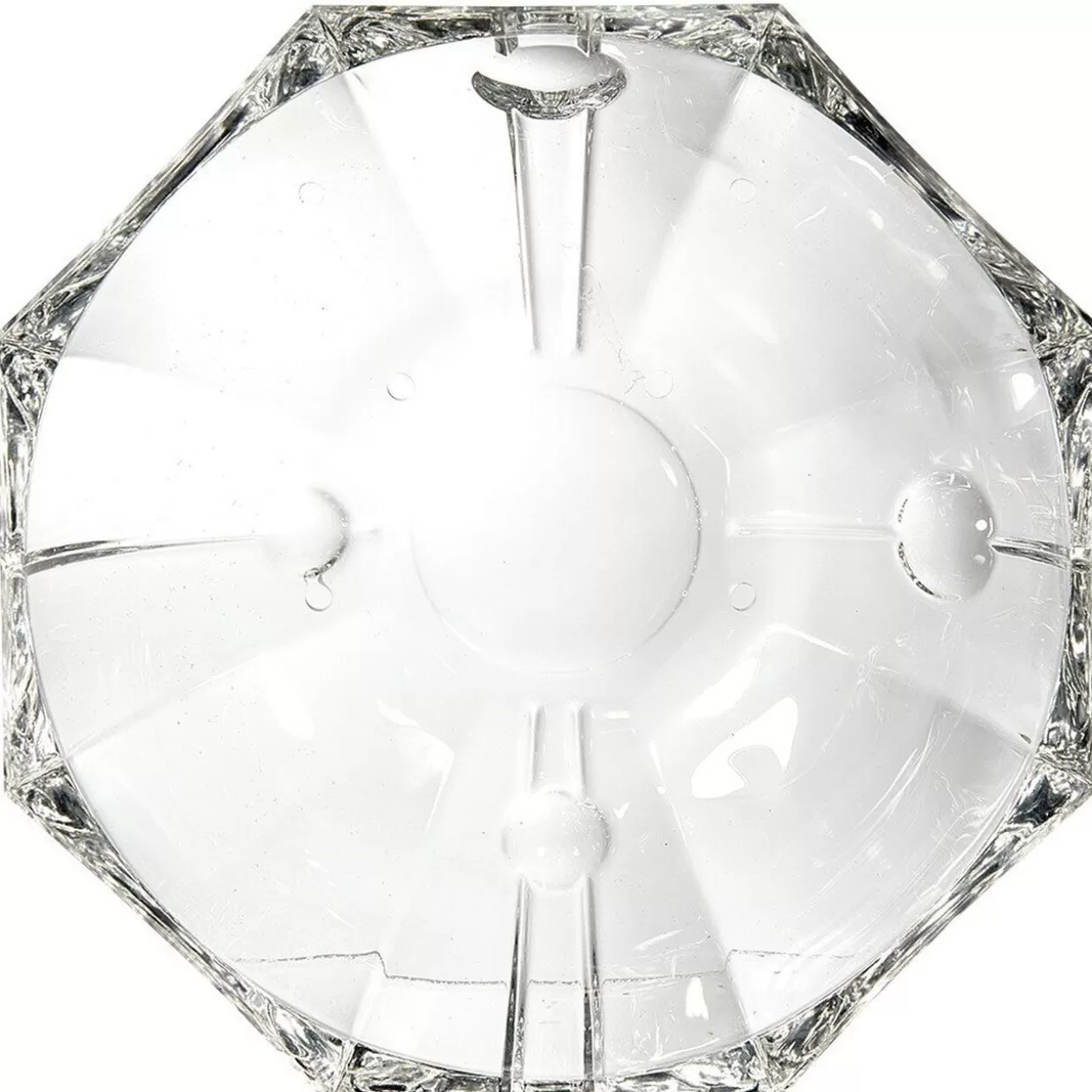 Bol Berlin octogonal en verre transparent ø 25 cm>Gifi Shop