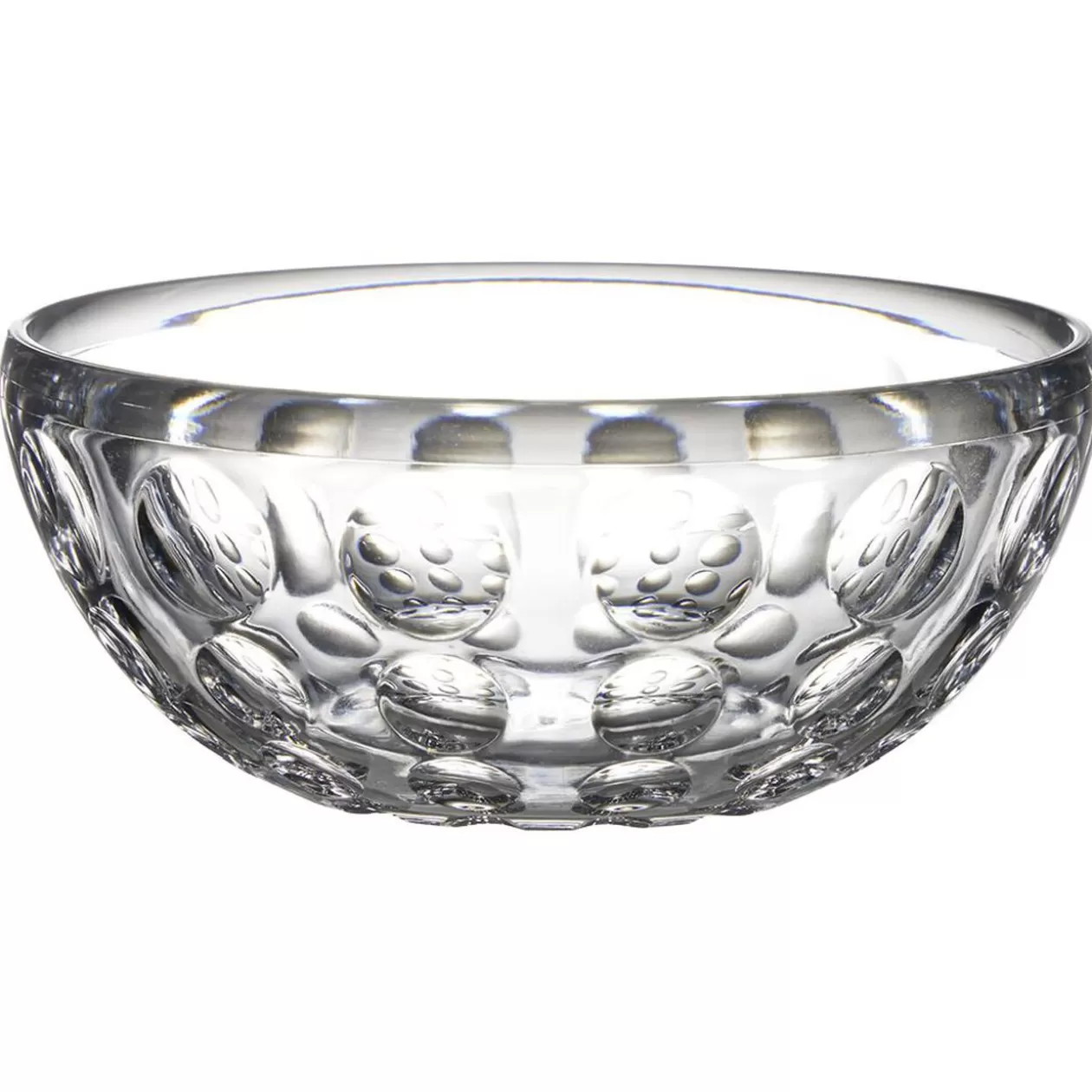 Bol coupelle Guzzini plastique design rond martelé Ø12xH5cm>Gifi Store