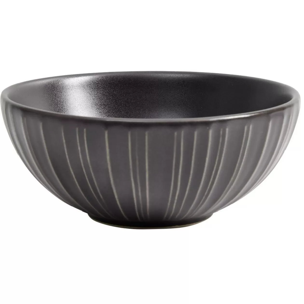 Bol en céramique noir Ø15xH.6,5cm>Gifi Fashion