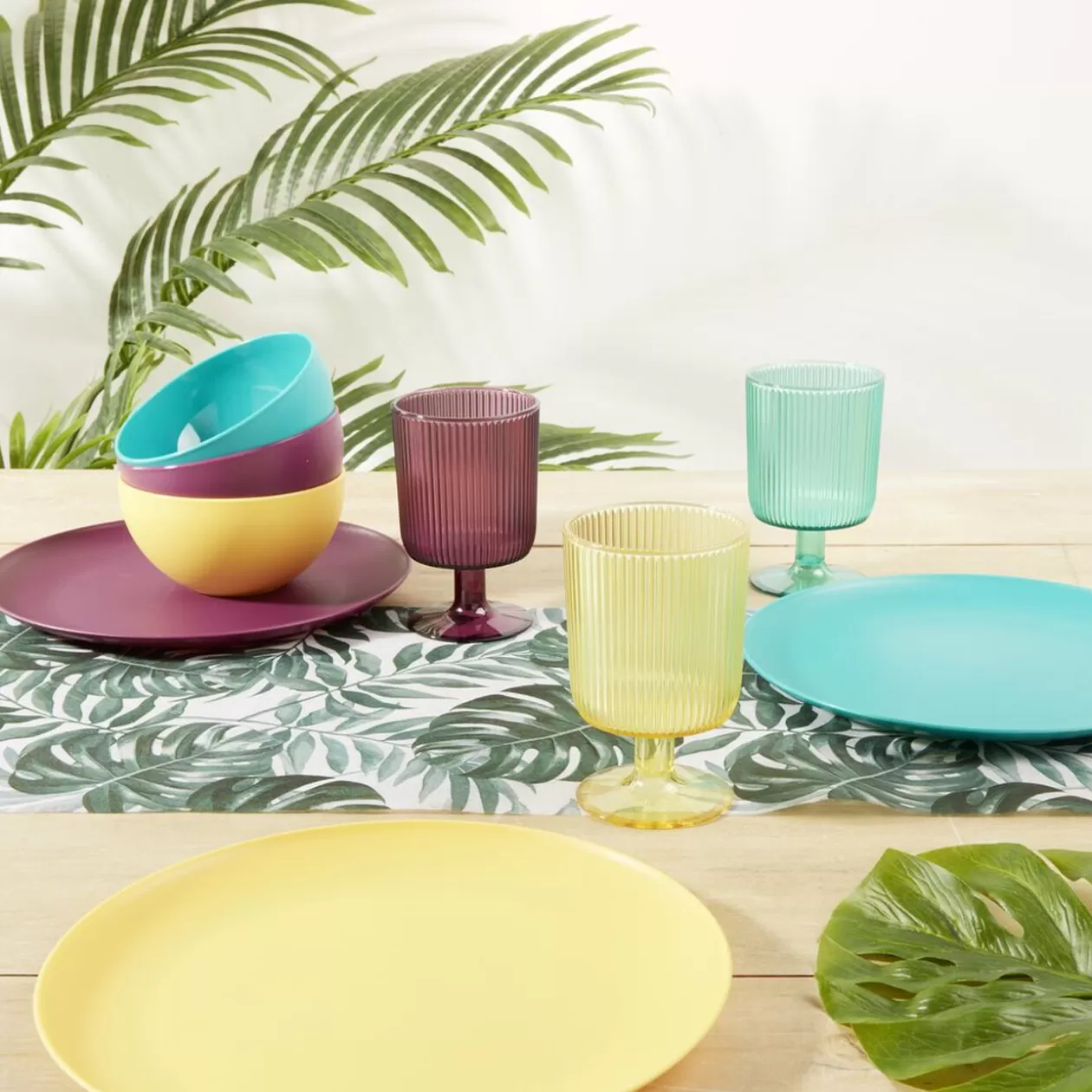 Gifi Bol en plastique Ø12,5cm - 3 coloris< Vaisselle Et Accessoires De Table