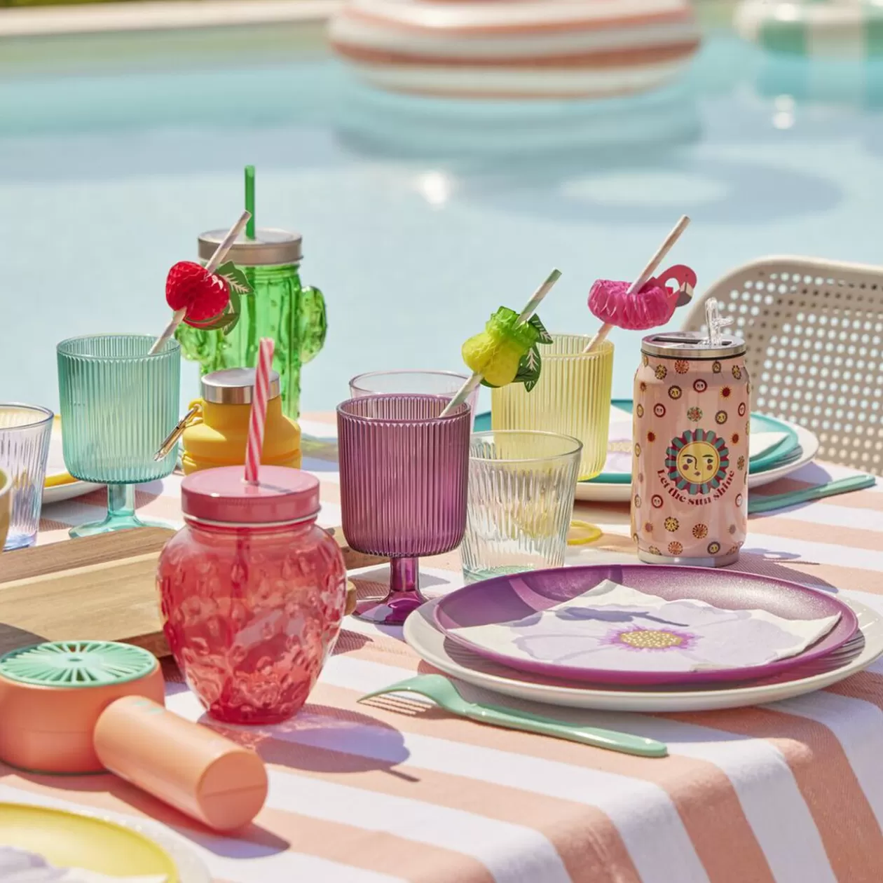 Gifi Bol en plastique Ø12,5cm - 3 coloris< Vaisselle Et Accessoires De Table