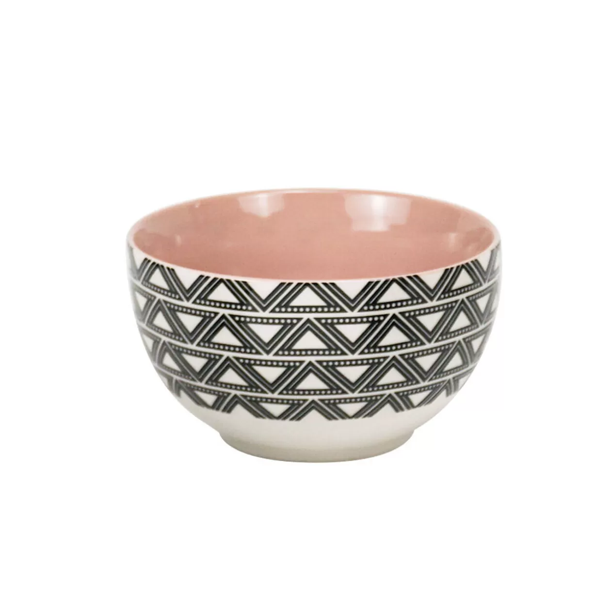 Bol en porcelaine motif graphique noir blanc>Gifi New