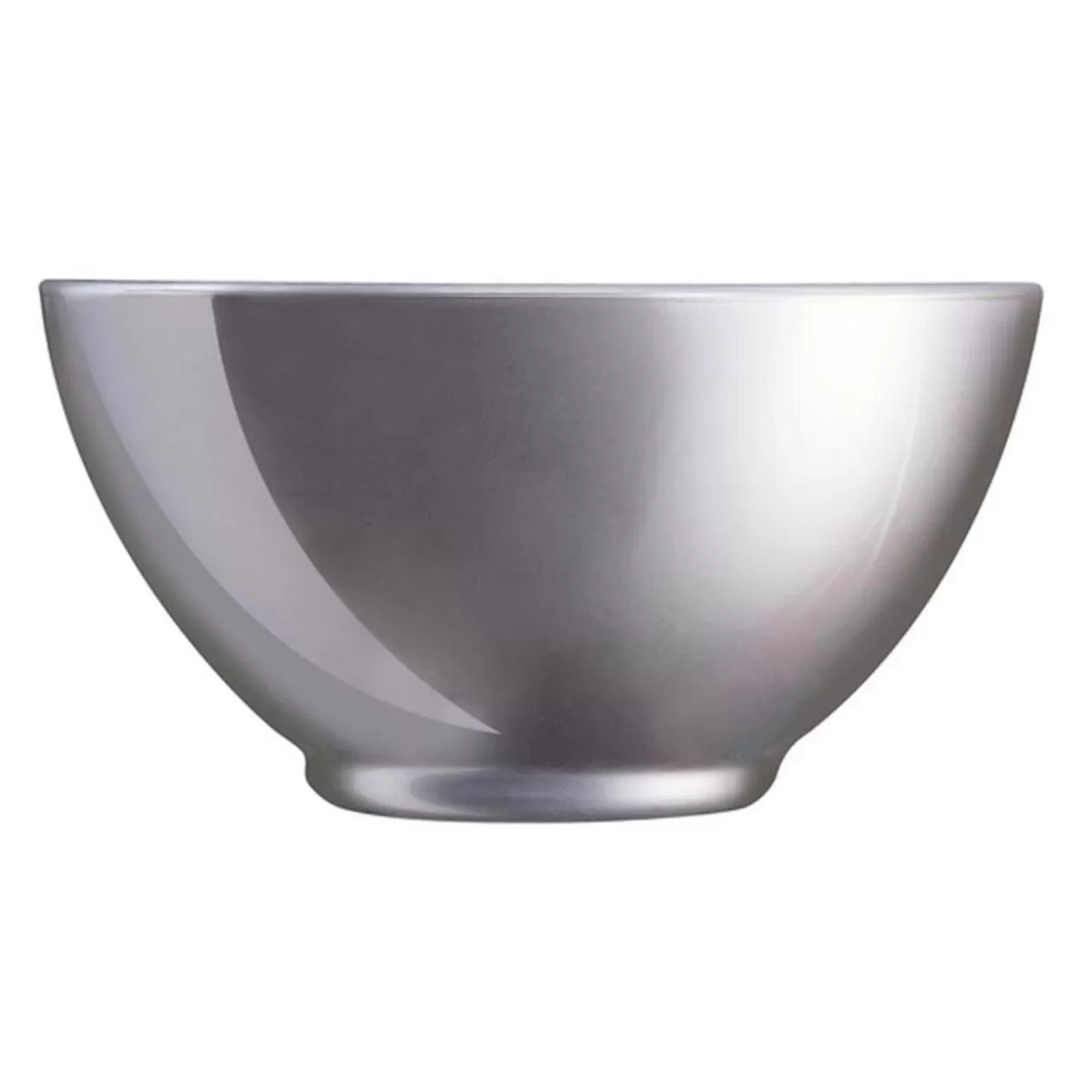 Bol en verre trempé Luminarc flashy argenté 50 cl>Gifi Discount