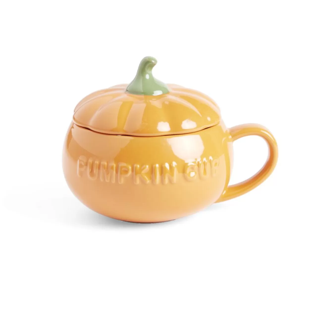 Bol forme citrouille avec couvercle et poignée Ø14cm>Gifi Fashion