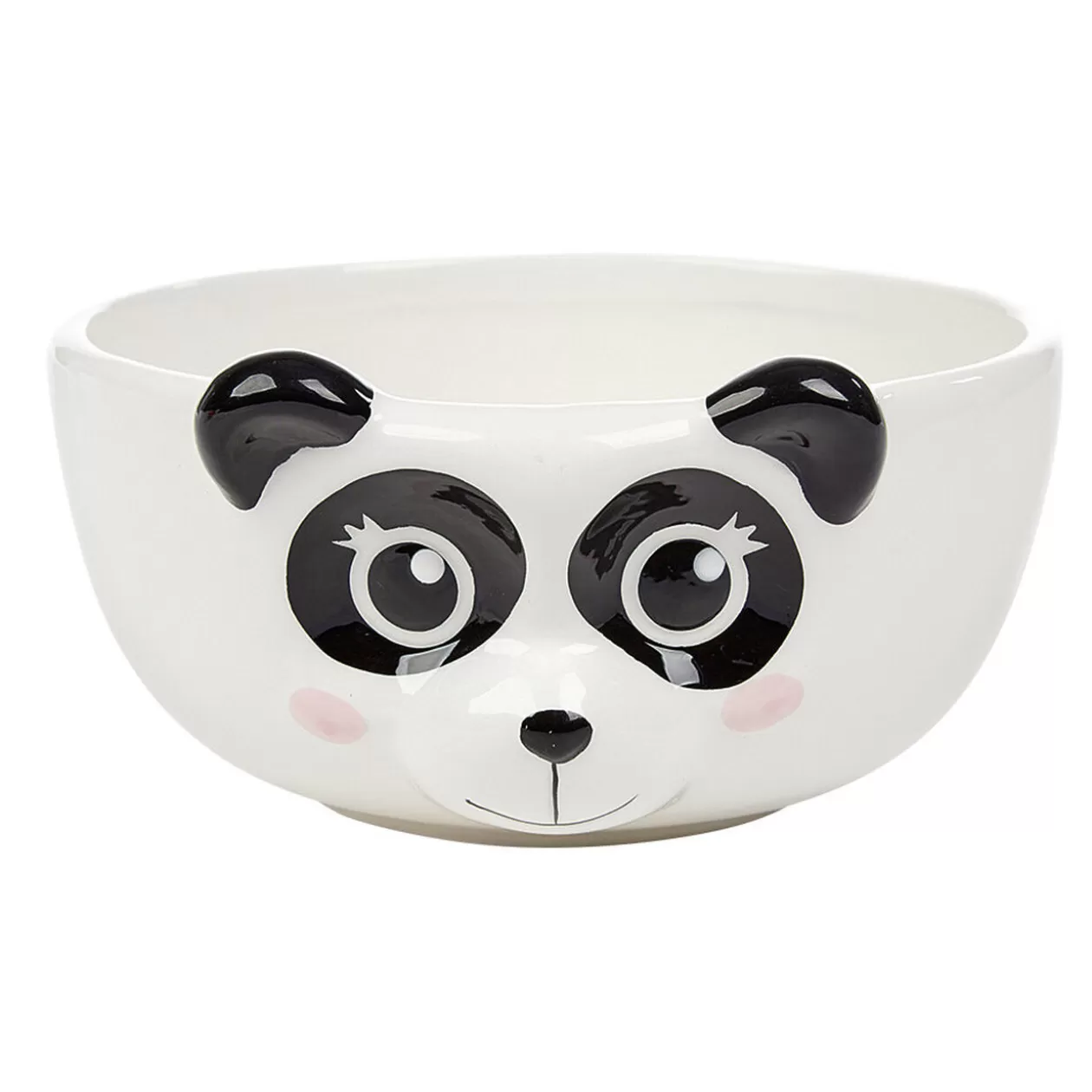 Bol forme tête de panda en faïence noir et blanc>Gifi Best Sale