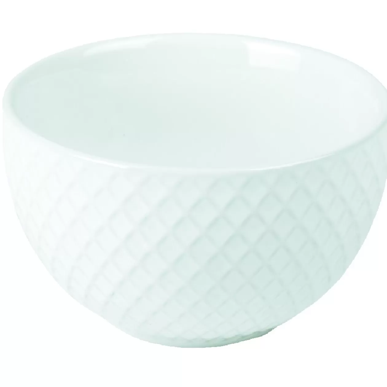 Bol grès embossé blanc crème x4>Gifi Outlet