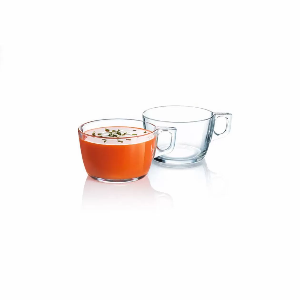 Bol jumbo transparent en verre trempé lisse Luminarc 50 cl>Gifi Online