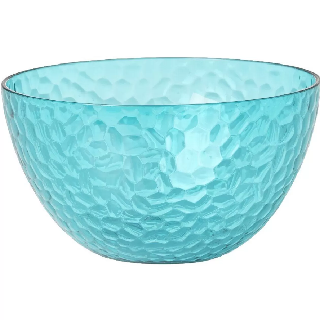 Gifi Bol plastique bleu martelé x4< Vaisselle Et Accessoires De Table