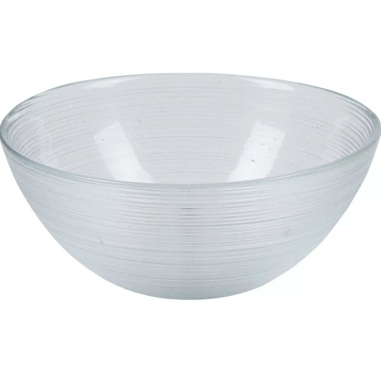 Gifi Bol transparent strié< Vaisselle Et Accessoires De Table