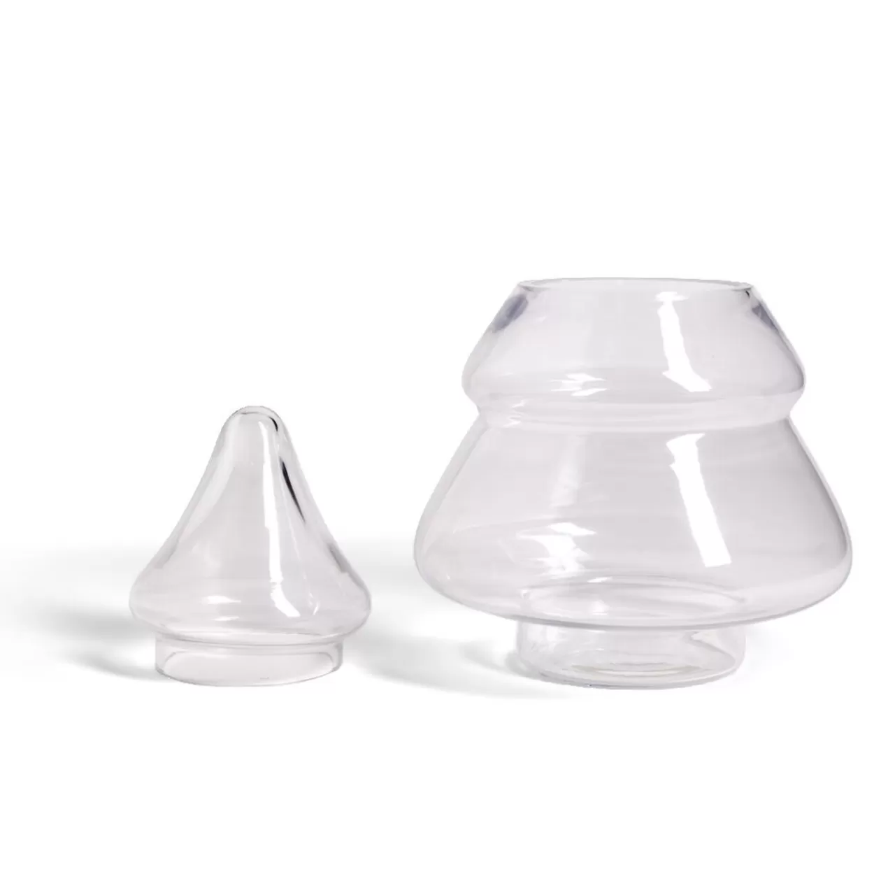 Gifi Bonbonnière en verre forme sapin Ø19,5xH28cm< Conservation Alimentaire