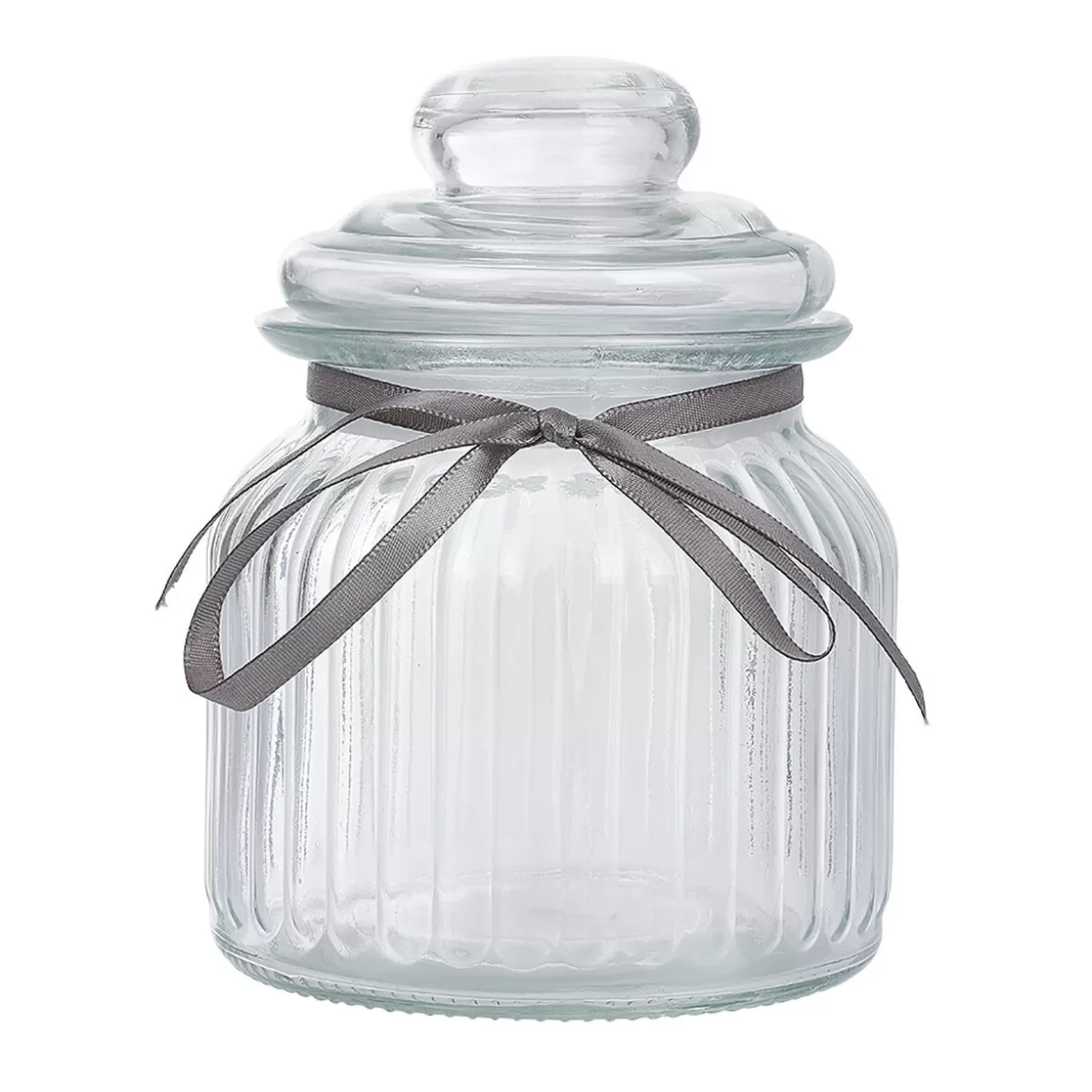 Gifi Bonbonnière en verre transparent 0,6L< Conservation Alimentaire