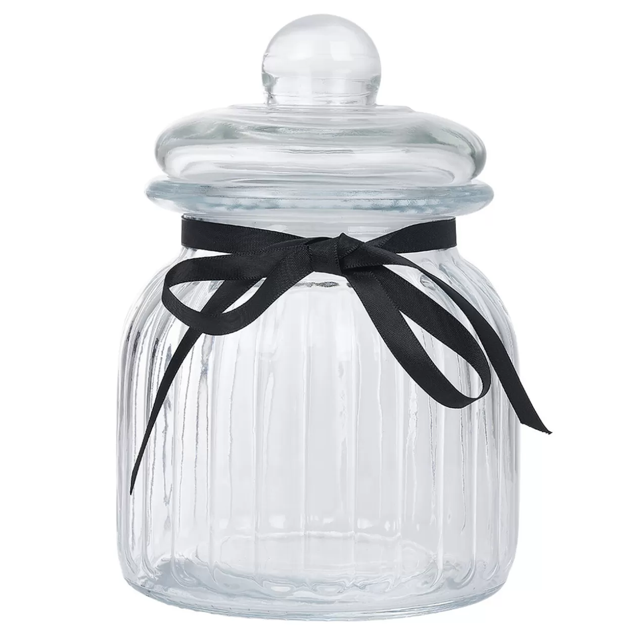 Gifi Bonbonnière en verre transparent 1,6L< Conservation Alimentaire