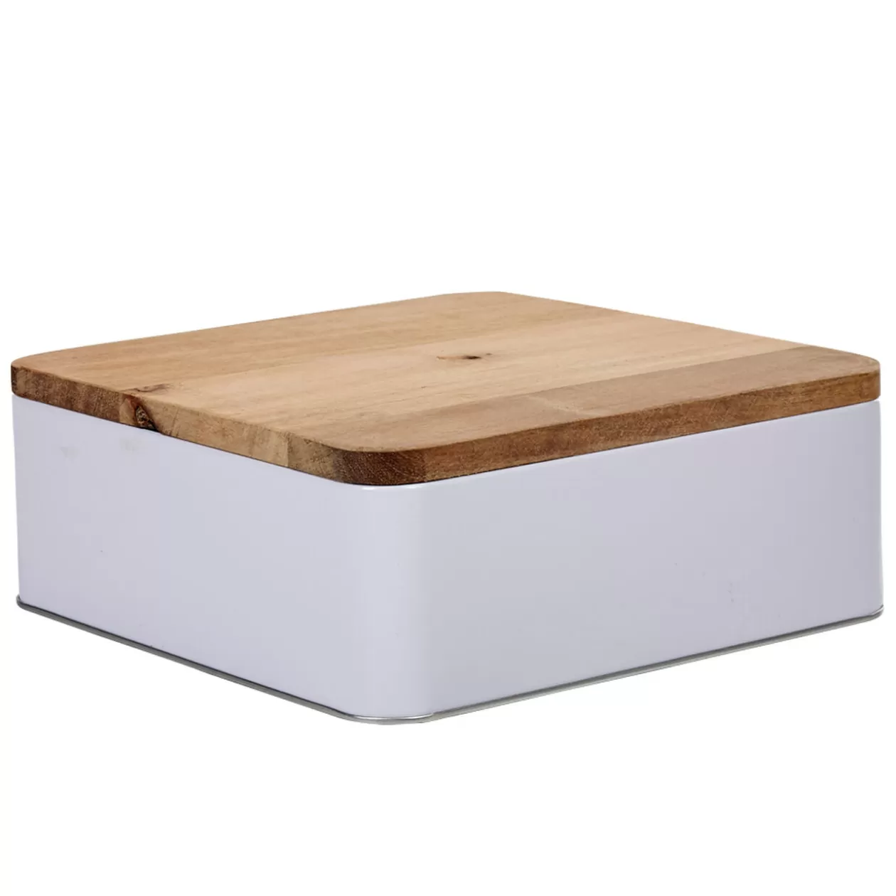 Gifi Boîte à biscuit rectangulaire blanc naturel< Conservation Alimentaire