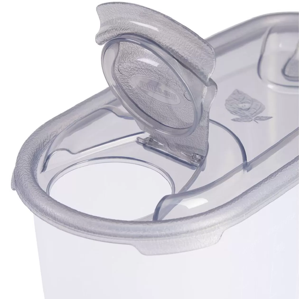 Gifi Boîte à céréales gris et blanc 2L< Conservation Alimentaire