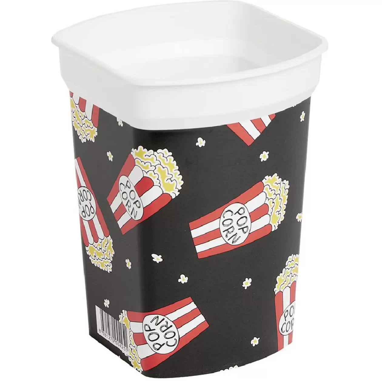Boîte à pop corn 2L - 13,4x13,4xH18,4cm>Gifi Hot
