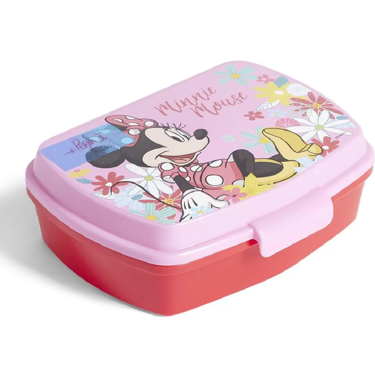 Gifi Boîte à sandwich Minnie Mouse plastique 14x17x5,6cm< Conservation Alimentaire