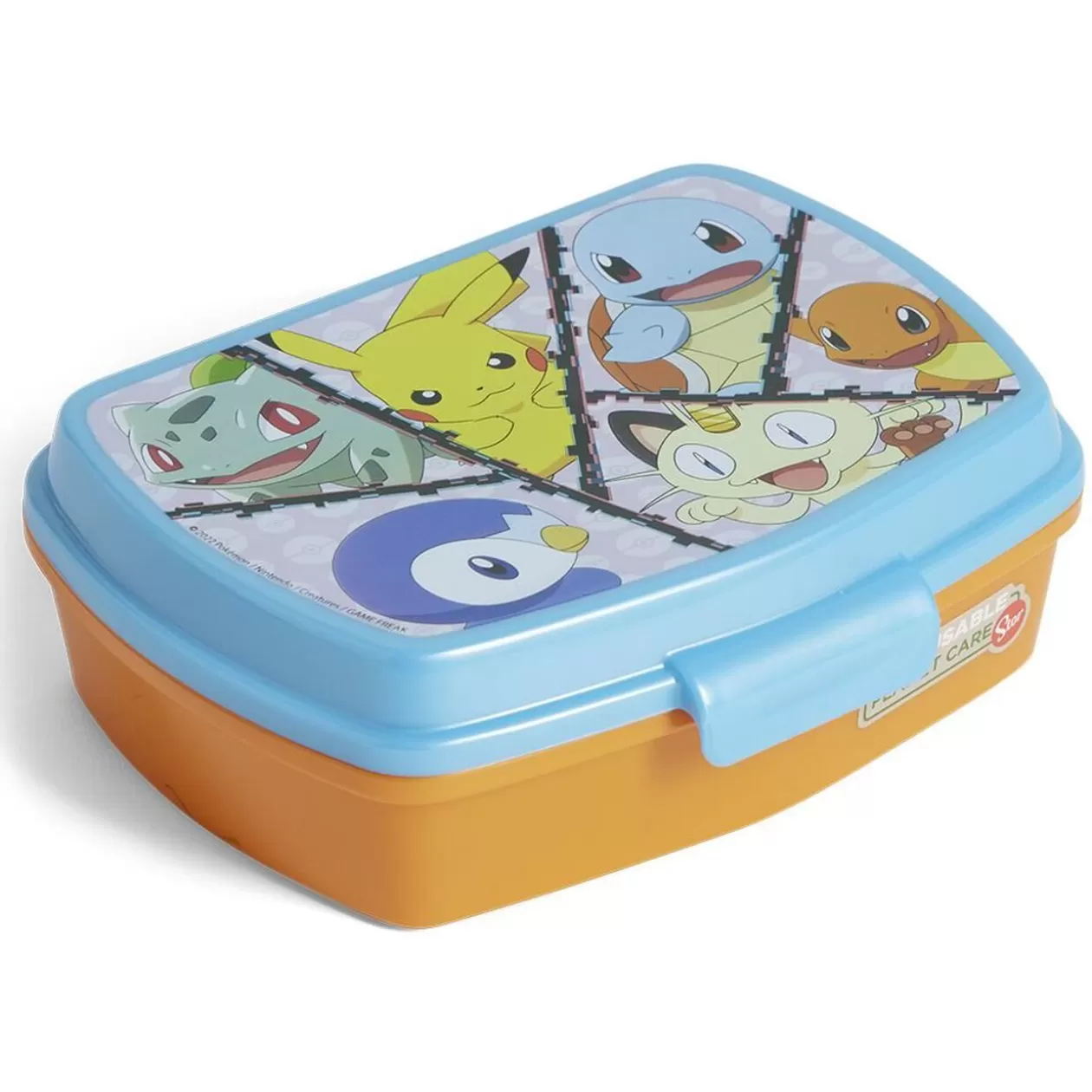 Gifi Boîte à sandwich Pokémon plastique 14x17x5,6cm< Conservation Alimentaire