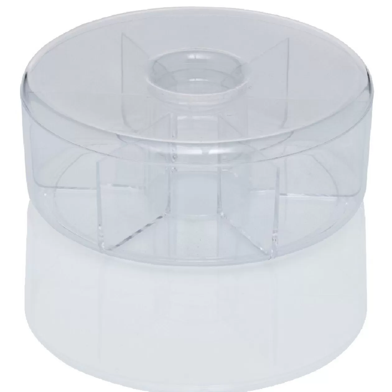 Boîte à thé ronde transparente>Gifi Hot