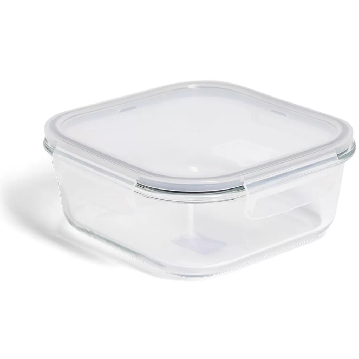Gifi Boîte alimentaire en verre avec couvercle plastique à clips 1,1L< Conservation Alimentaire