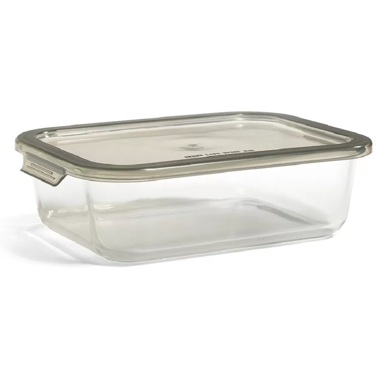 Gifi Boîte alimentaire en verre avec couvercle étanche à clips 1,5L< Conservation Alimentaire