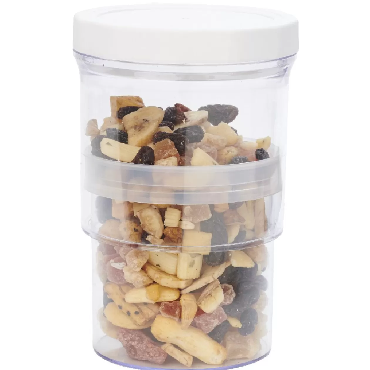 Gifi Boîte alimentaire extensible transparente couvercle blanc< Conservation Alimentaire